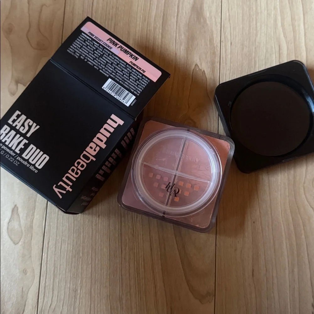 HUDA BEAUTY Easy Bake Duo in Pink Pumpkin